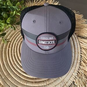 TOP OF THE WORLD CAROLINA GAMECOCKS USC Mesh Snap Back Trucker Hat Black Gray